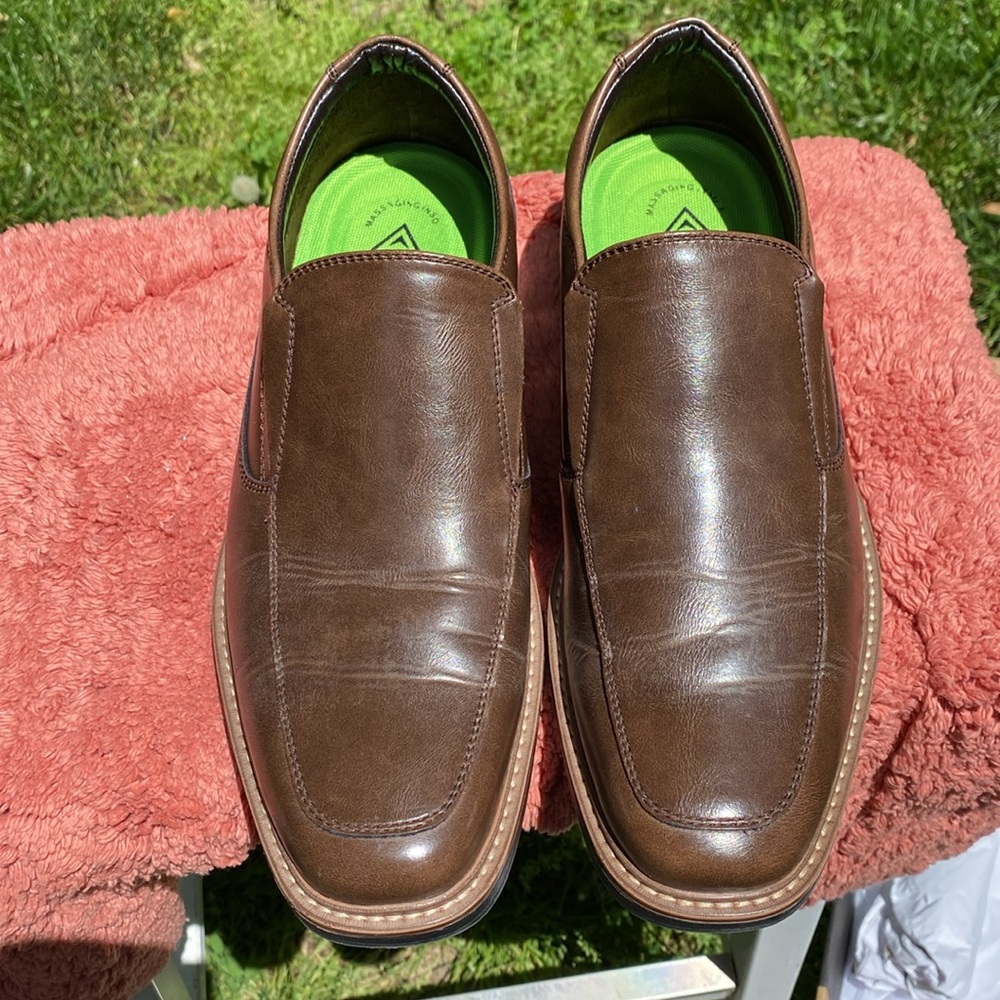 Vance Co. Mens Fowler Tru Comfort Foam Slip-on Loafer Size 9